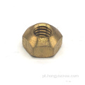 Hot Sale DIN6334 Brass rosqueada longa porca